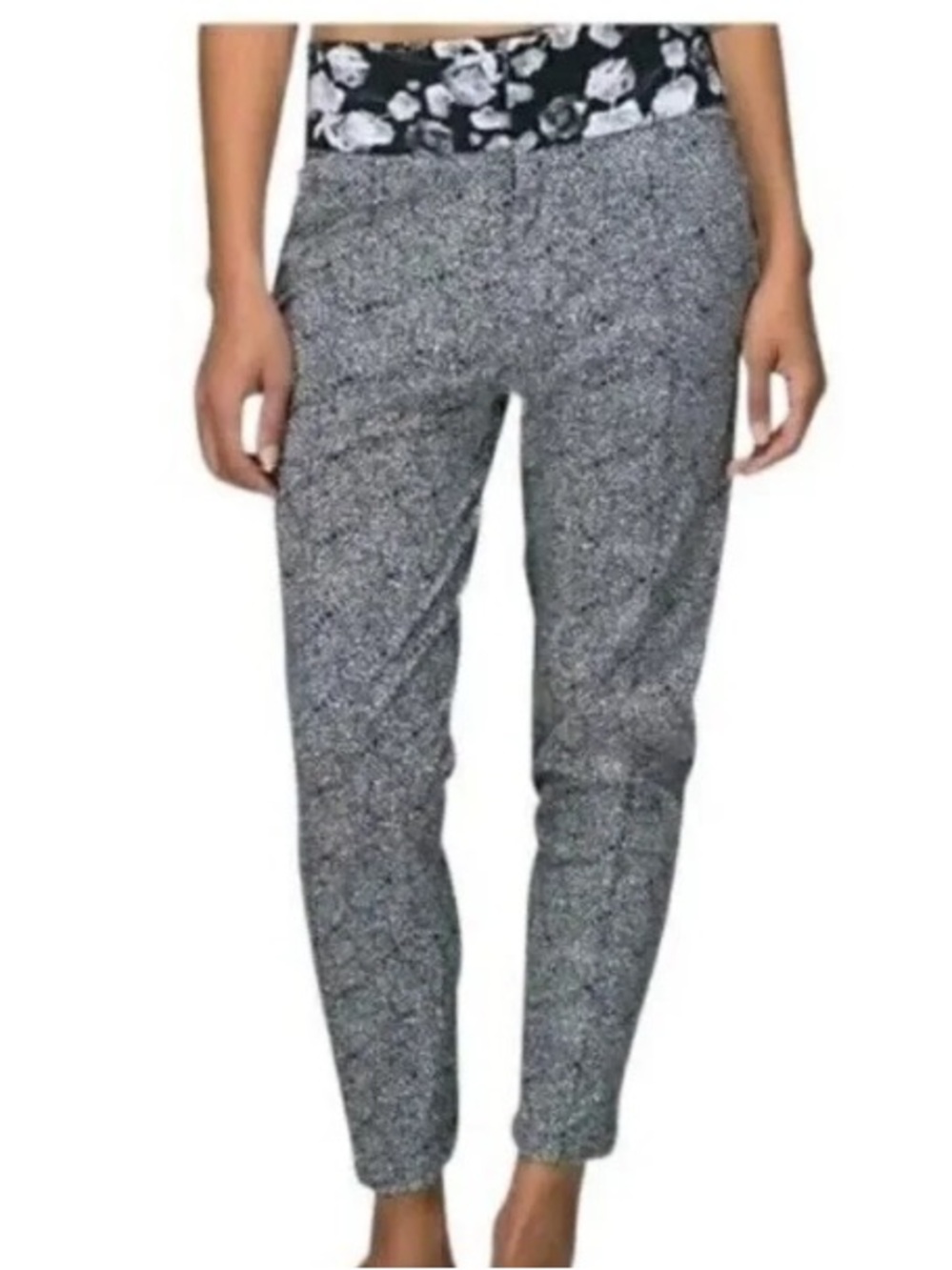 Lululemon Departure pant petal plush floral size 12